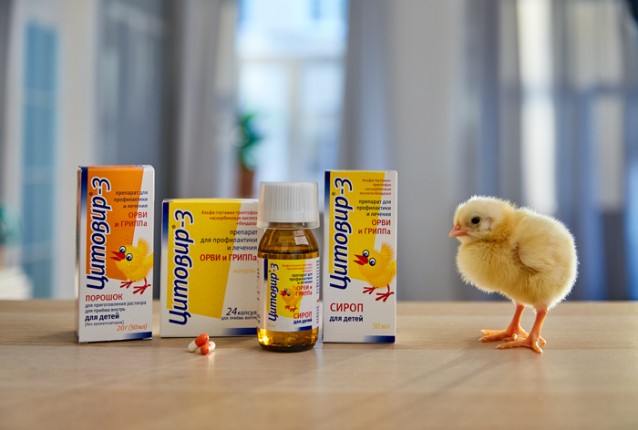 Картинка Кейс «Цитомед» и «Росст»: как цыпленок помогает мамам лечить ОРВИ у детей