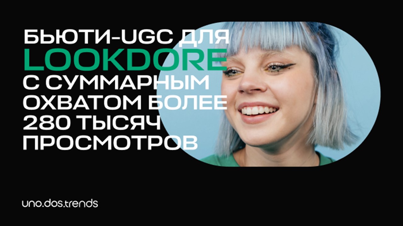 Картинка Кейс uno.dos.trends by Migel Agency и LookDore: как создать UGC-контент с охватом более 280 тыс. просмотров