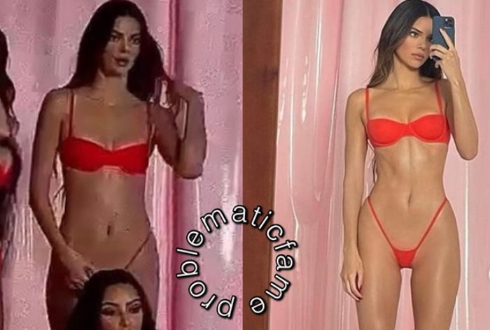 Картинка Модель Кендалл Дженнер раскритиковали за продвижение нереалистичных стандартов красоты в рекламе