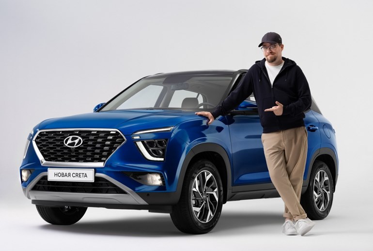 Картинка к Hyundai запускает акцию для знатоков кроссовера Creta нового поколения