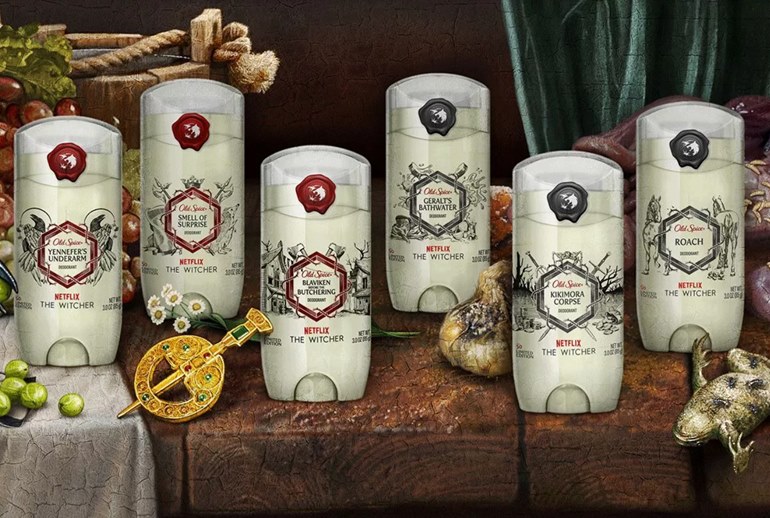 Картинка Old Spice и Netflix выпустят дезодоранты с ароматами из мира «Ведьмака»