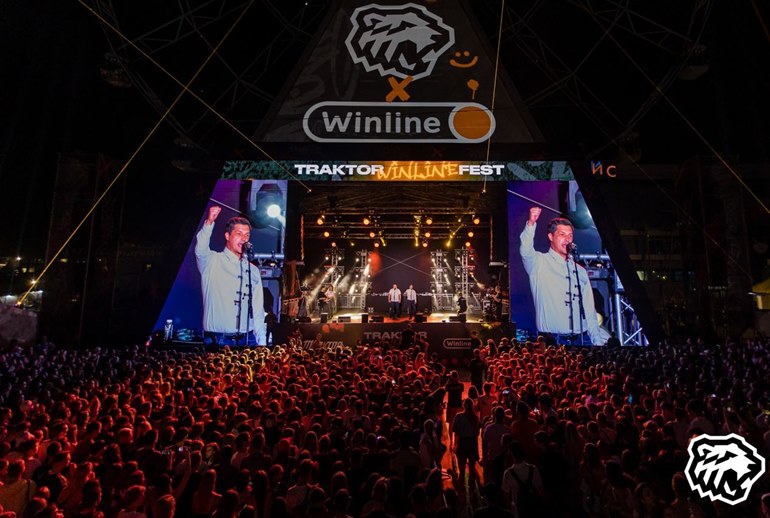 Картинка Winline поддержал спортивно-музыкальный фестиваль хоккейного клуба «Трактор»