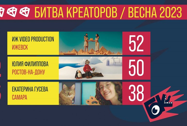 Картинка  Прошел финал Весенней Битвы креаторов