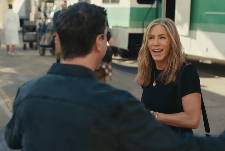 Картинка Супербоул. Дженнифер Энистон забыла Дэвида Швиммера в ролике для Uber Eats