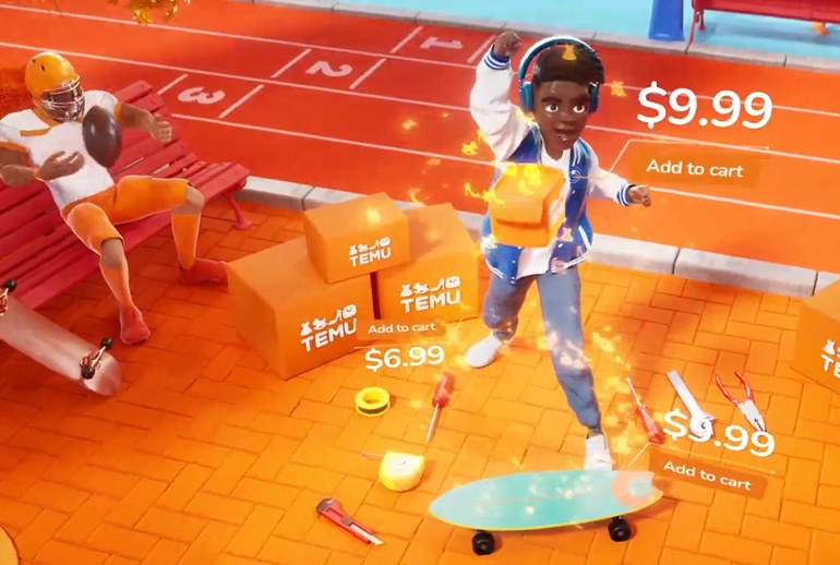 Картинка Китайский e-commerce-сервис Temu стал самым популярным брендом Супербоула 2024 года
