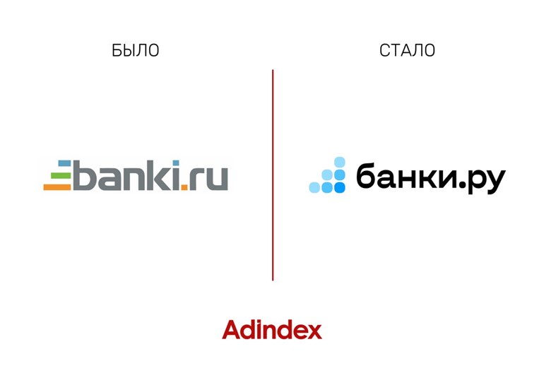 Картинка Бренд «Банки.ру» перешел на кириллицу в логотипе