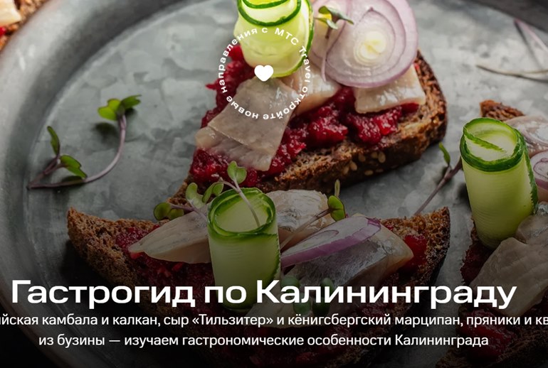Картинка МТС Travel представил серию гастрогидов по России