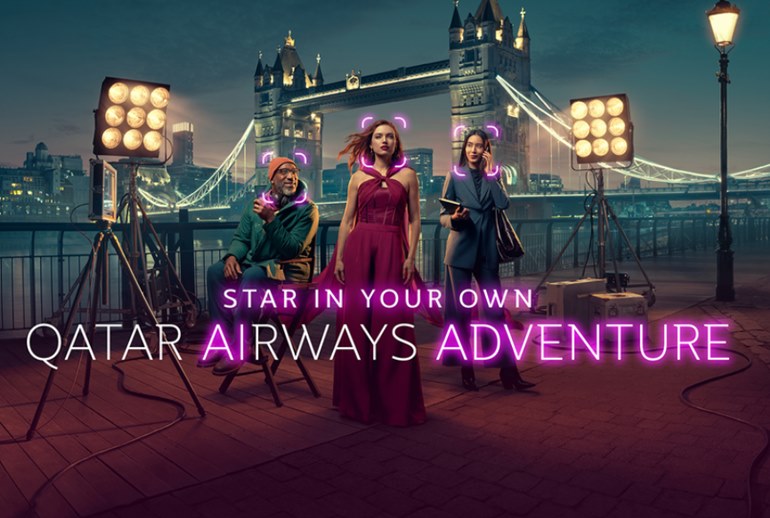 Картинка Qatar Airways позволила всем желающим стать звездой блокбастера