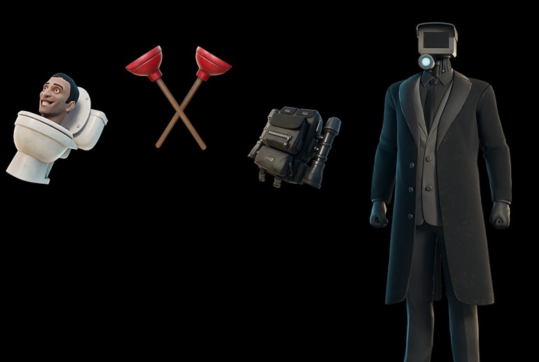 Картинка «Скибиди-туалеты» появились в Fortnite