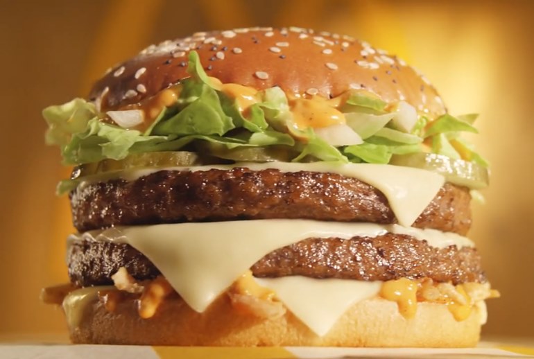 Картинка McDonald’s успокоил бурчащий живот новым бургером