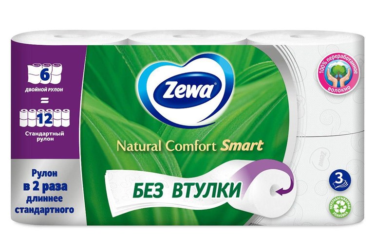 Картинка Производитель Zewa придумал туалетную бумагу без втулки