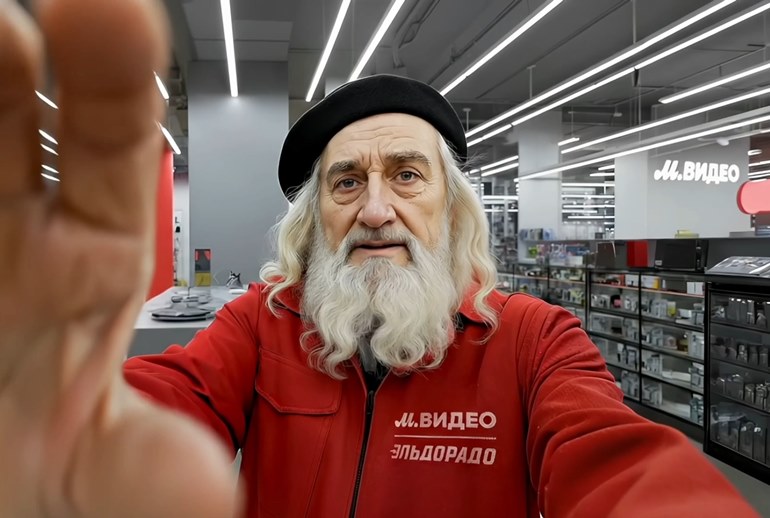 Картинка Леонардо да Винчи и другие ученые стали нейроамбассадорами «М.Видео-Эльдорадо»