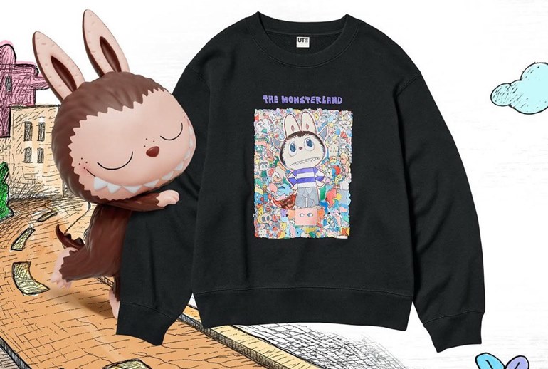 Картинка Uniqlo представил первую лицензированную коллекцию одежды с Лабубу
