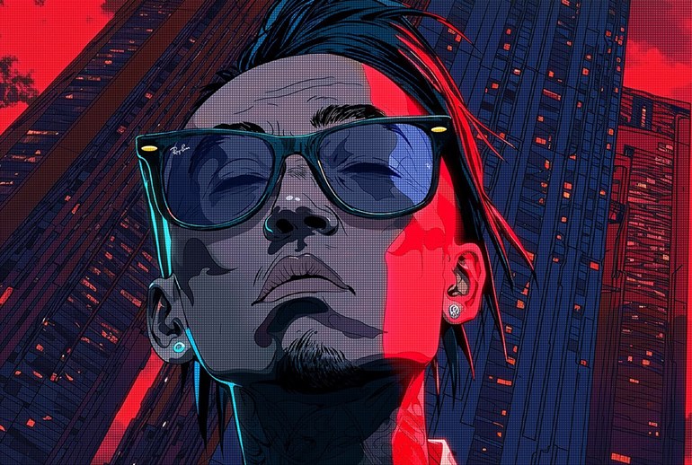 Картинка Ray-Ban создал новую версию «Матрицы» ради открытия первого поп-апа в Сеуле