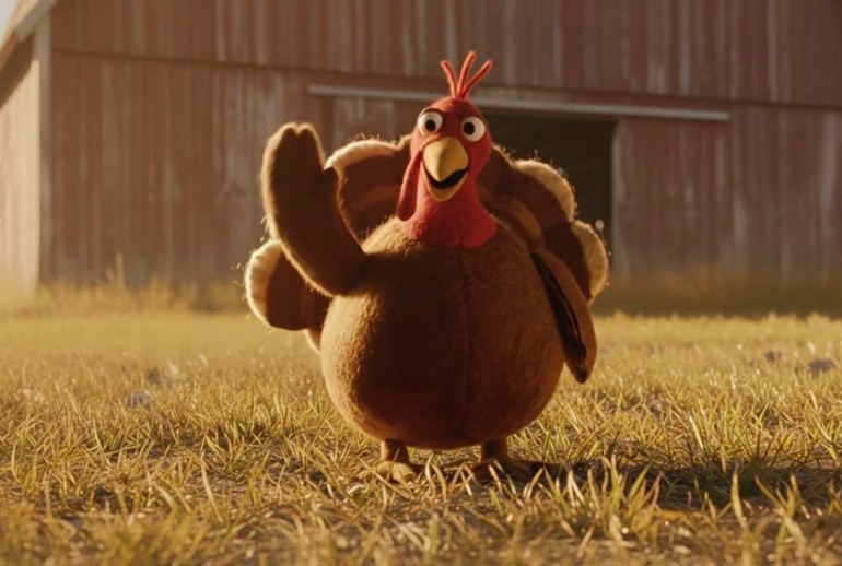 Картинка ИИ спас жизнь индюшке в рекламе Google
