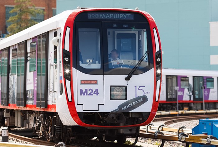 Картинка «Москва 24» запустил тематический поезд в метро