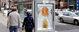 Картинка Свежевыжатая наружная реклама сока появилась в Торонто