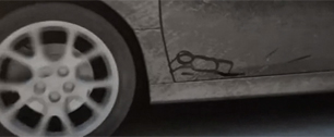 Картинка Рисунки на грязных автомобилях стали основой блестящей социальной рекламы из Екатеринбурга
