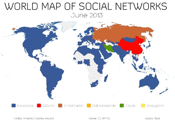 Cамые популярные соцсети в мире - как менялась ситуация в течение года