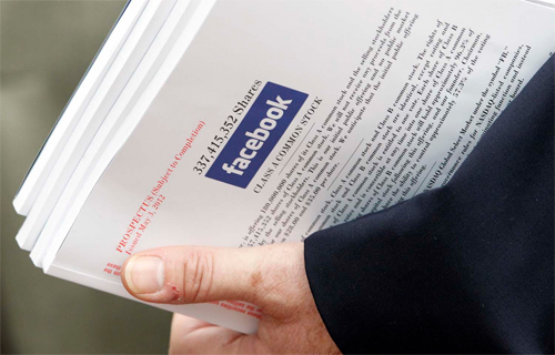 Картинка Facebook ответит за IPO в суде