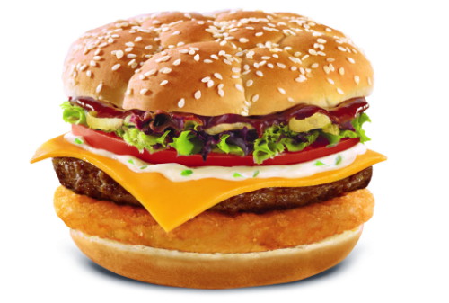 Картинка McDonald’s обменивает жестяные банки на бургеры