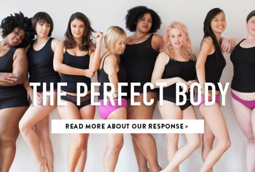 Картинка Бельевой бренд показал, как должно выглядеть идеальное женское тело