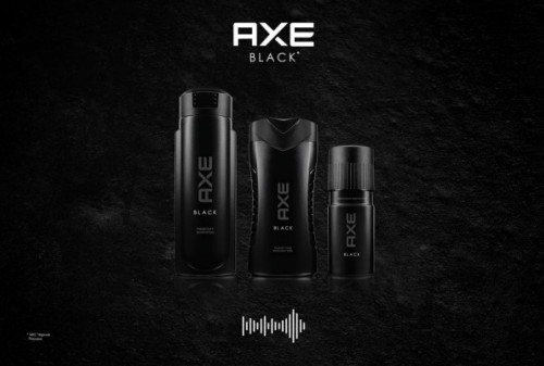Картинка Компания Unilever запустила в России рекламную кампанию нового мужского аромата AXE Black  при поддержке агентств  Initiative и Advance Mediabrands