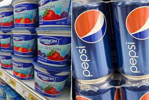 Картинка Продажи Danone и PepsiCo упали в первом квартале 2016 года