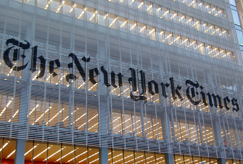 Картинка New York Times отчиталась о падении доходов от рекламы в печатной версии на 18,5%