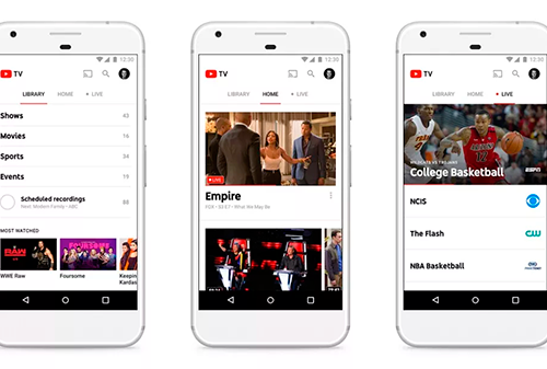 Картинка YouTube запустит сервис для просмотра телевидения