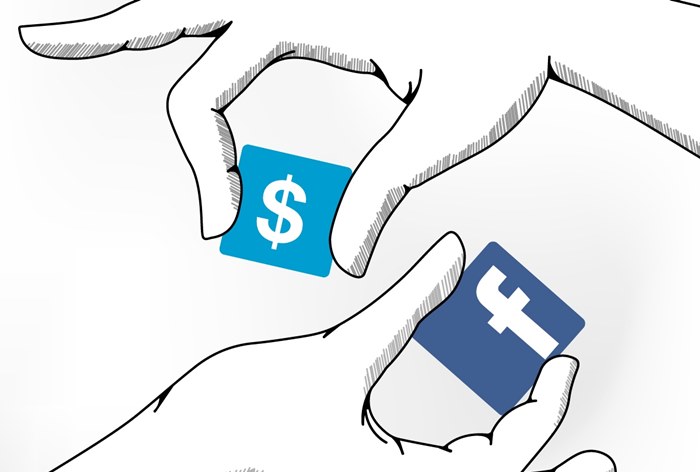 Картинка Facebook просит банки поделиться данными о тратах их клиентов