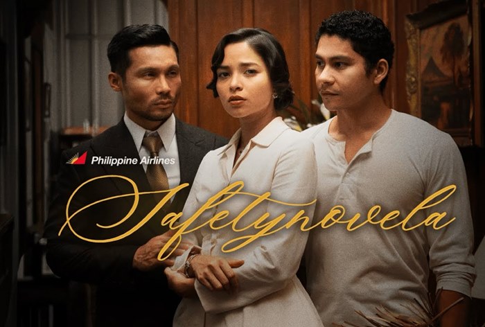 Изображение к Philippine Airlines превратила инструктаж по безопасности в мыльную оперу