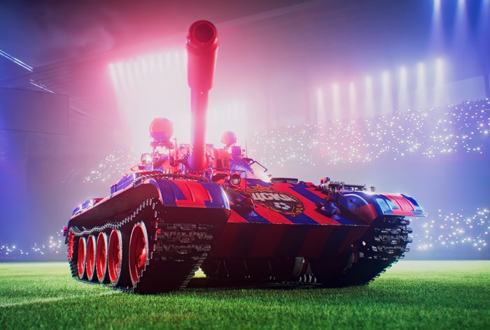 Изображение к «Мир танков» и ЦСКА объединили геймеров и болельщиков футбола