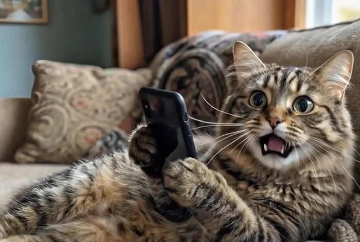 Изображение к Кошачьи страсти, нейросети и миллионы просмотров: как ИИ-драмы с животными захватили соцсети