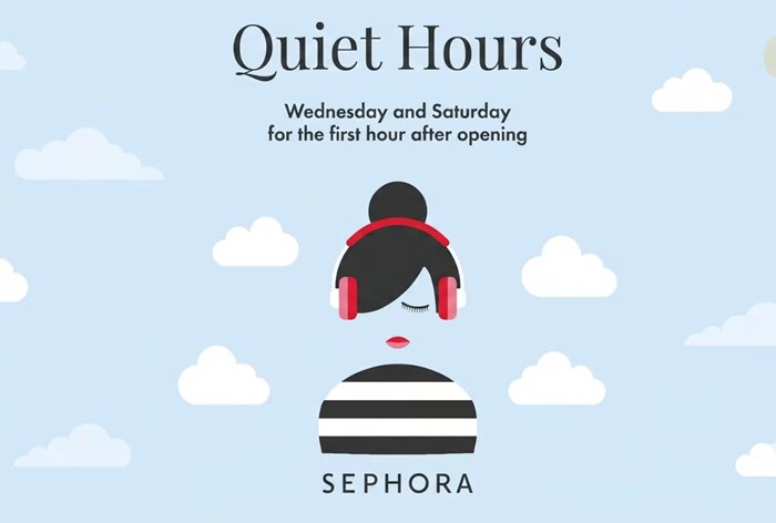Изображение к Sephora вслед за другими ретейлерами добавила в магазины формат «тихих часов»