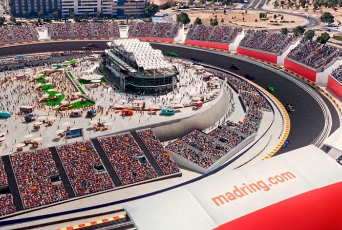 Изображение к Трасса Madring собрала Read Madrid, Uber и котов вокруг гонок F1