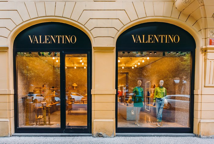 Изображение к Valentino зарегистрировал в России товарные знаки названия и логотипа