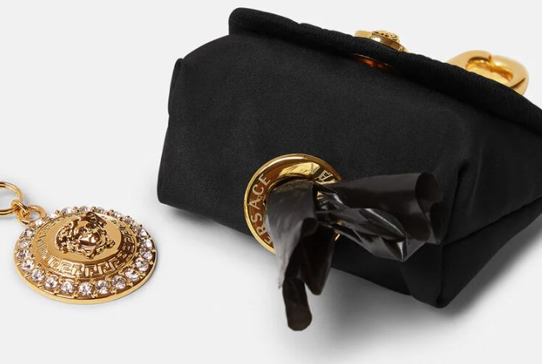 Картинка Versace выпустил аксессуар для ношения мусорных мешков за 20 тыс. руб.