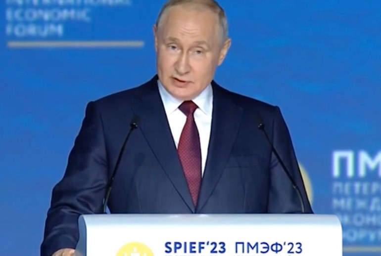 Картинка Путин о бизнесе и экономике на ПМЭФ