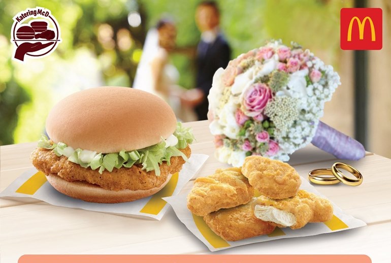 Картинка «Бургер-вечеринка»: McDonald's анонсировал услугу кейтеринга для свадеб