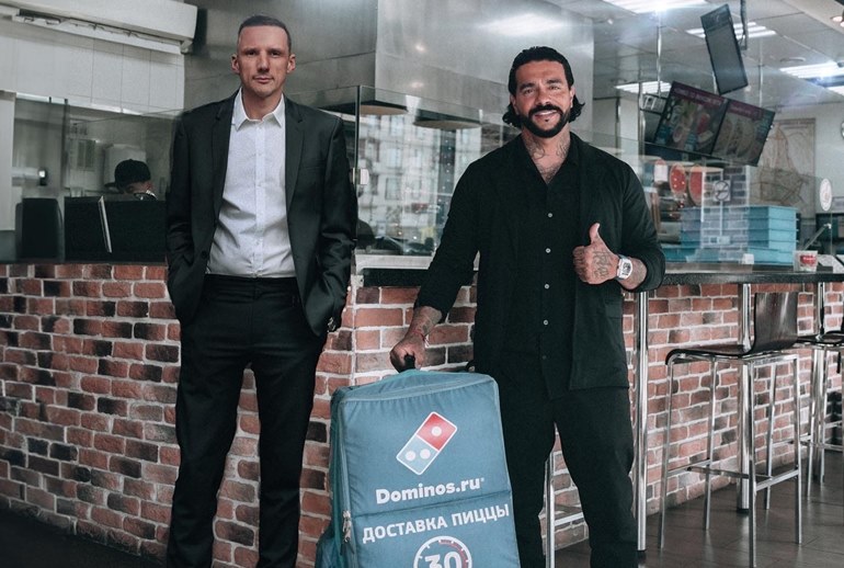 Картинка Антон Пинский и Тимати купили Domino's Pizza в России 