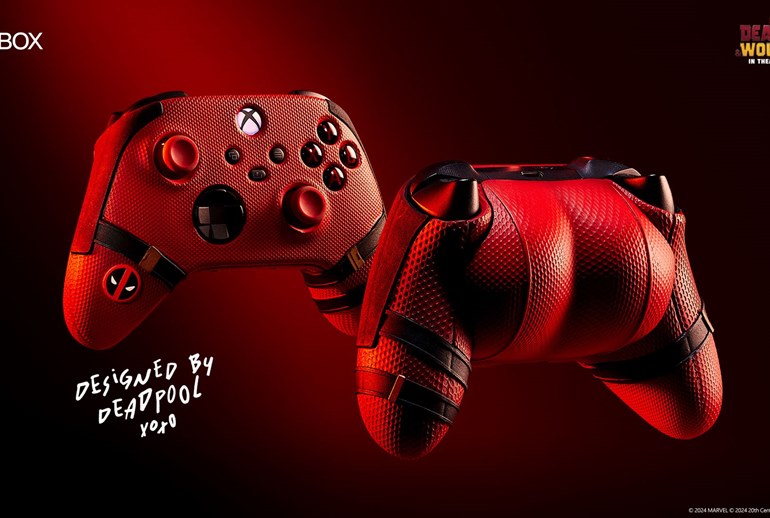 Картинка Xbox сделал геймпад в виде ягодиц Дэдпула