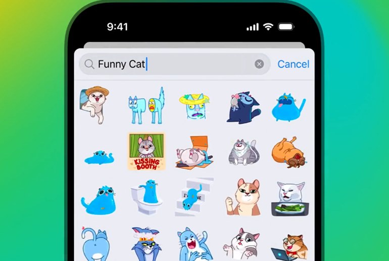 Картинка «Телеграм» представил ИИ-поиск стикеров и партнерские программы