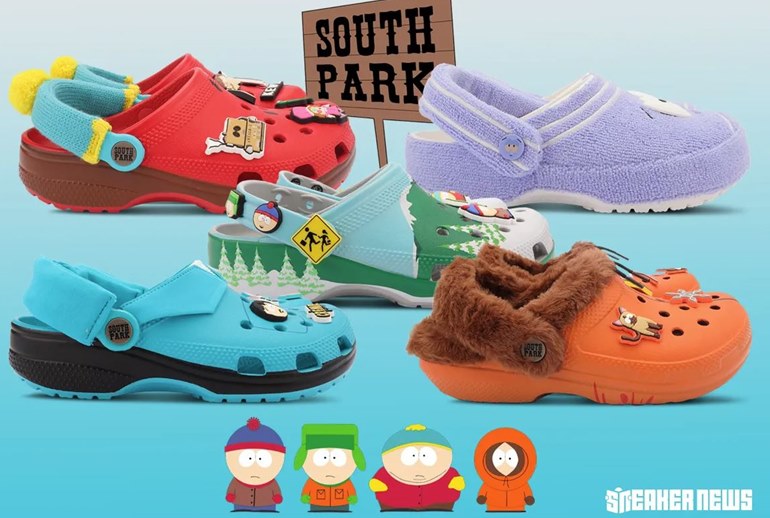 Картинка Crocs создаст коллекцию обуви в стиле «Южного парка»