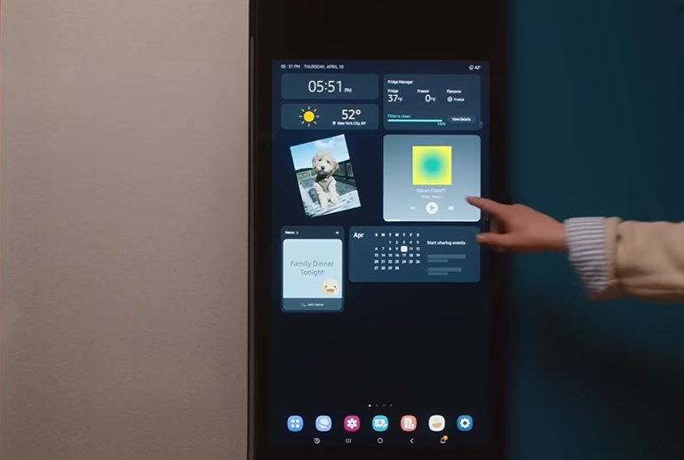 Картинка Samsung покажет рекламу на дисплеях своих холодильников