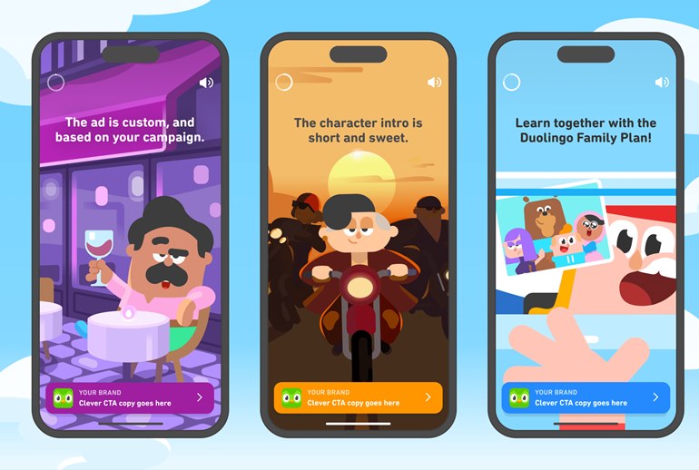 Картинка Duolingo создал мобильную рекламную платформу для привлечения внимания зумеров