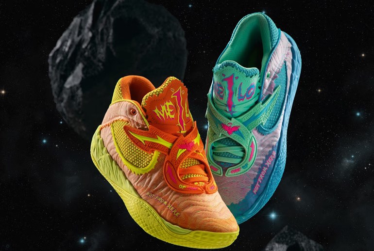 Картинка Puma создала двухцветные кроссовки в стиле «Рика и Морти» 