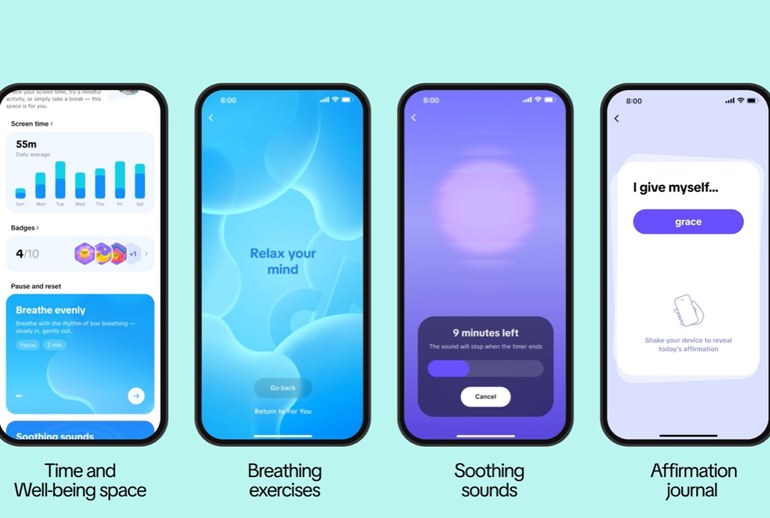 Картинка TikTok начал поощрять пользователей за ограничение времени в приложении