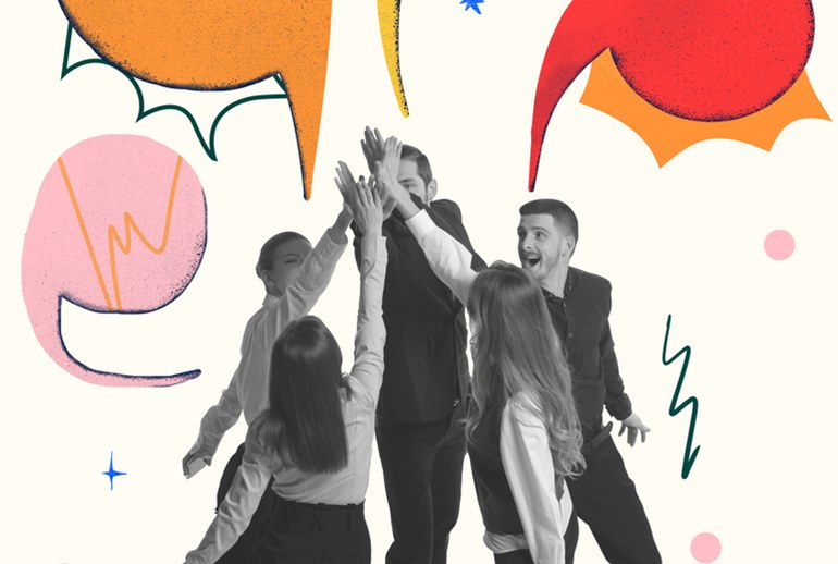 Картинка Работники медиасферы упоминают коллектив как ценность более чем в половине отзывов