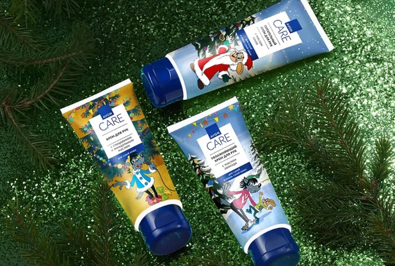 Картинка «Ну, заяц, намажь крем!» Avon создал коллекцию по советскому мультфильму